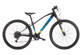 MBM District H 26inch 7sp Zwart-Blauw