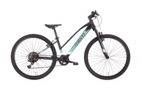 MBM District D 26inch 7sp Zwart-Turqoise