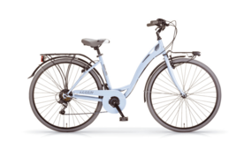 MBM Agora 35 cm  6 sp blauw, 24 inch wiel