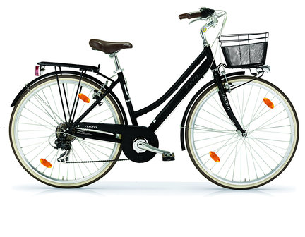 MBM Boulevard D 46 cm 18 sp zwart