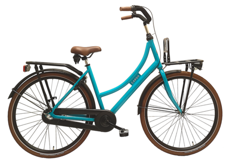 Avalon Cargo Dames Transportfiets Turquoise R3 50cm