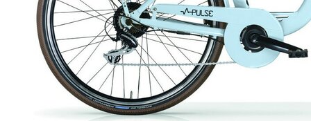 MBM Pulse  D 46 cm 7 sp mat blauw 28