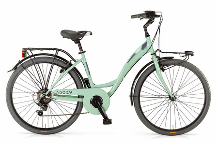 MBM Agora 35 cm 6 sp Groen, 24 inch wiel