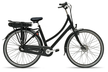 Avalon E-Base N3 Mat Zwart 56cm