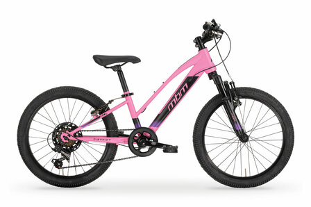 MBM District D 20inch 7sp Fuchsia-Zwart