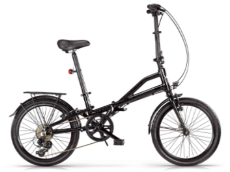 MBM Metro ALU 6 sp zwart