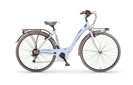 MBM Agora 35 cm  6 sp blauw, 24 inch wiel