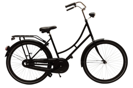 Avalon Omafiets MatZwart 26inch D46cm