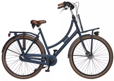 Avalon Cargo Dames N3 R-brake 57cm Mat Blauw