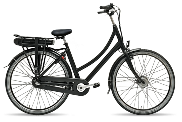 Avalon E-Base N3 Mat Zwart 56cm