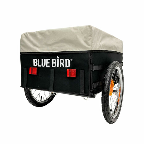 Open Remorque 16" met zeil