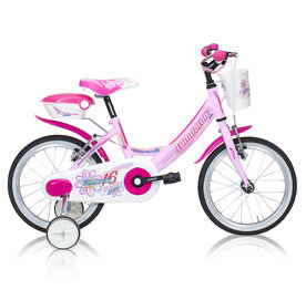 Lombardo Mariposa D roze wit vrijloop + 2 handrem